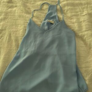 Blue tank top